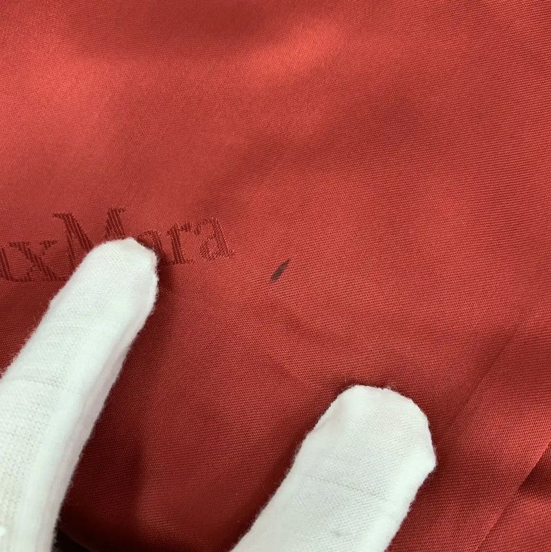 Max Mara MaxMara Red Wool Women’s Coat 0089 Size S / US 4 / IT 40 - 9 Thumbnail