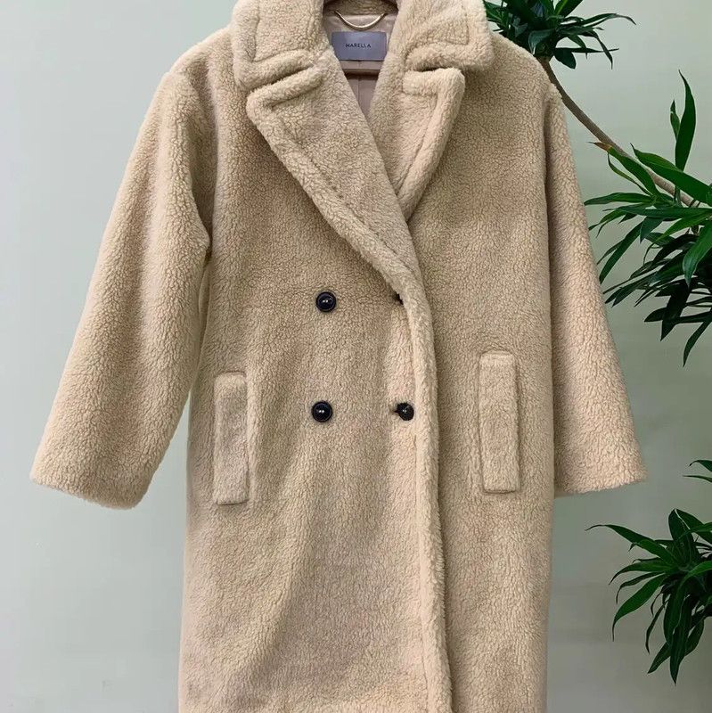 Max Mara MaxMara Brown Ladies' Coat 0089 Size S / US 4 / IT 40 - 3 Thumbnail