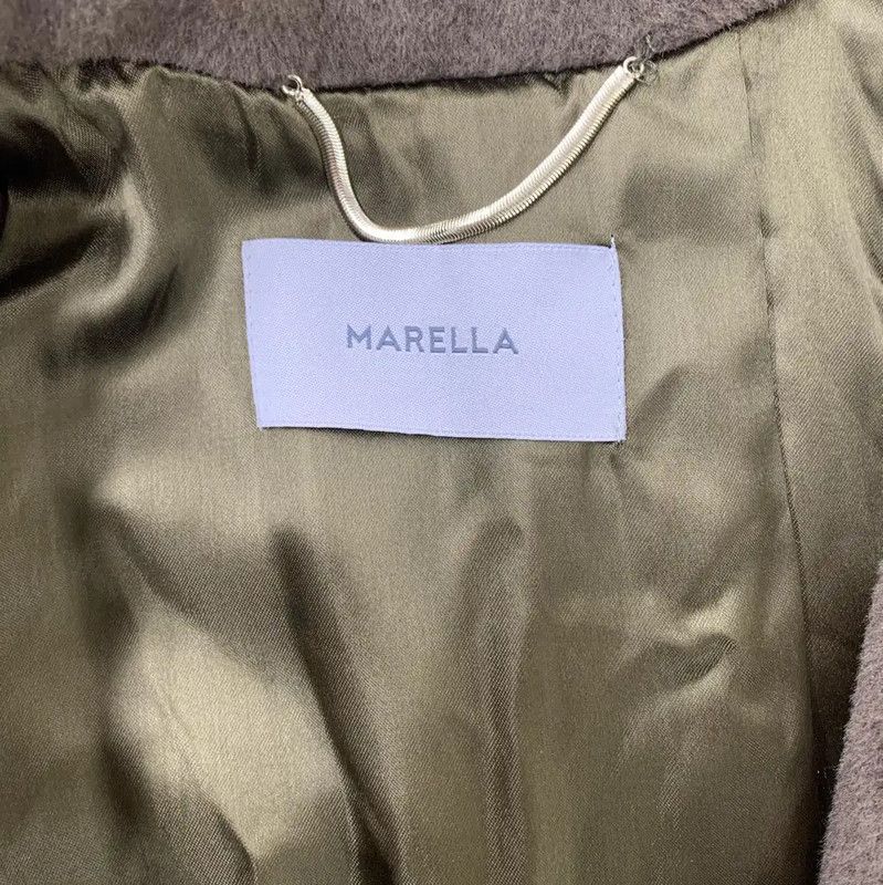 Max Mara MaxMara XL Green Women's Coat 0089 Size XL / US 12-14 / IT 48-50 - 4 Thumbnail