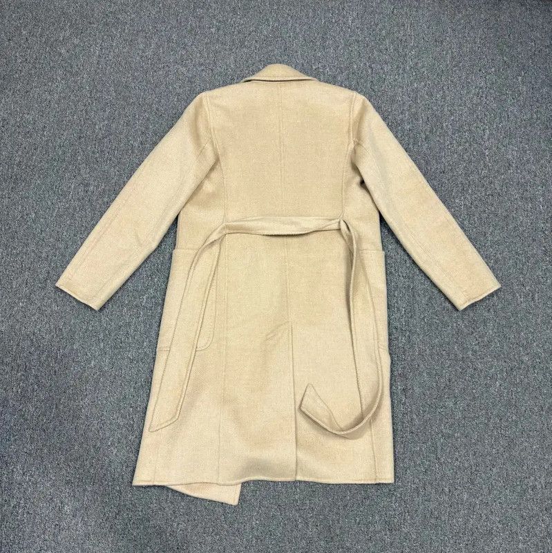 Max Mara MaxMara Beige Recycled Fiber Women's Coat 0089 Size S / US 4 / IT 40 - 2 Thumbnail