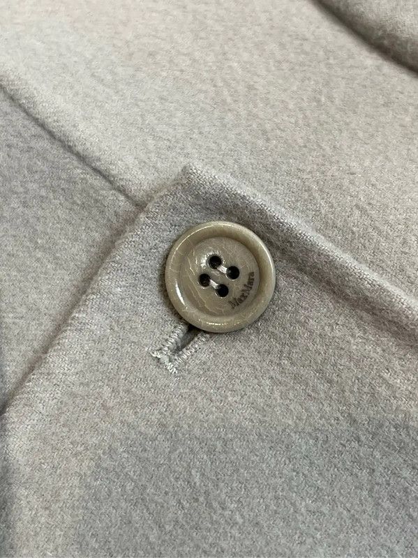 Max Mara MaxMara Beige Wool Cashmere Women's Coat 0089 Size S / US 4 / IT 40 - 3 Thumbnail
