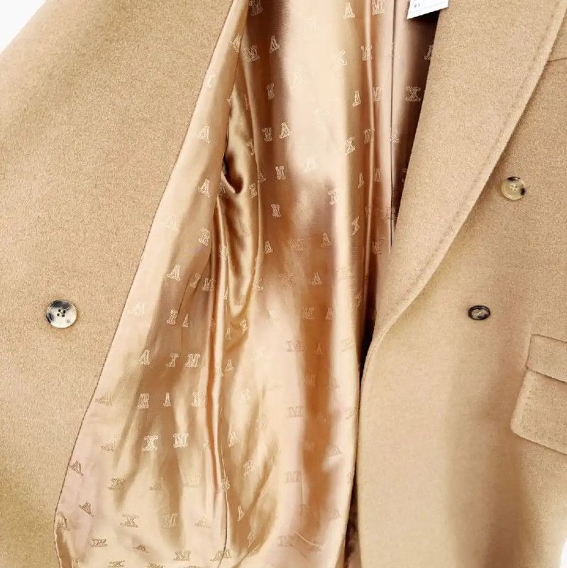 Max Mara MaxMara Winter Khaki Women's Coat 0089 Size M / US 6-8 / IT 42-44 - 4 Thumbnail