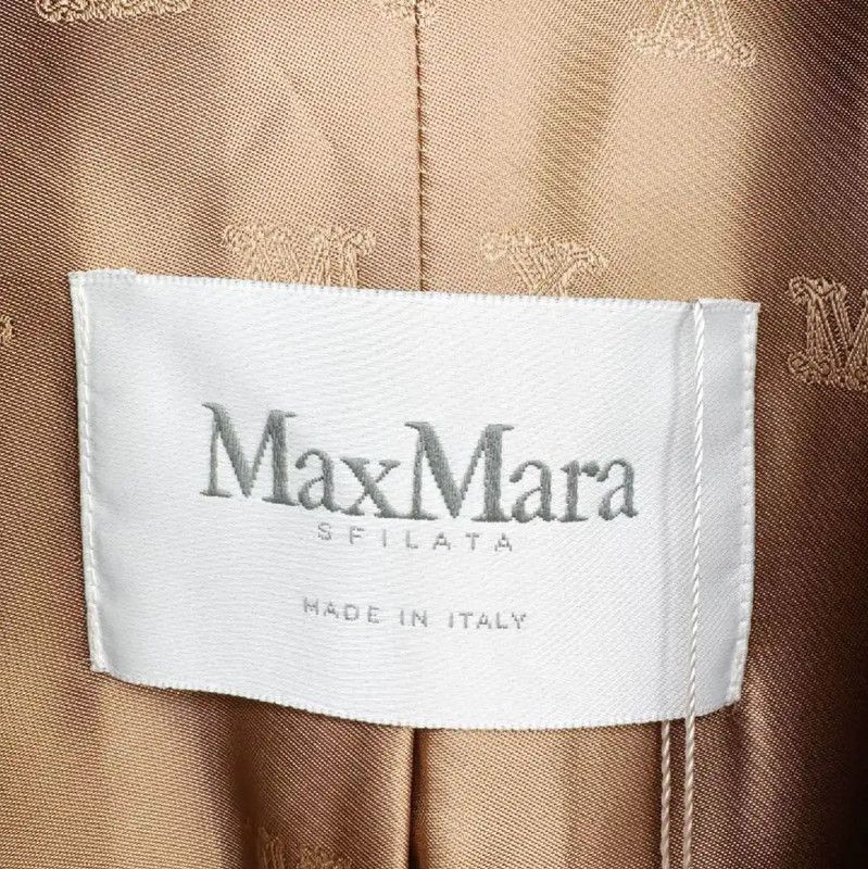 Max Mara MaxMara Winter Khaki Women's Coat 0089 Size M / US 6-8 / IT 42-44 - 2 Thumbnail