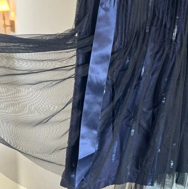 Max Mara MaxMara Deep Blue Dress in Polyester 0089 Size M / US 6-8 / IT 42-44 - 6 Thumbnail