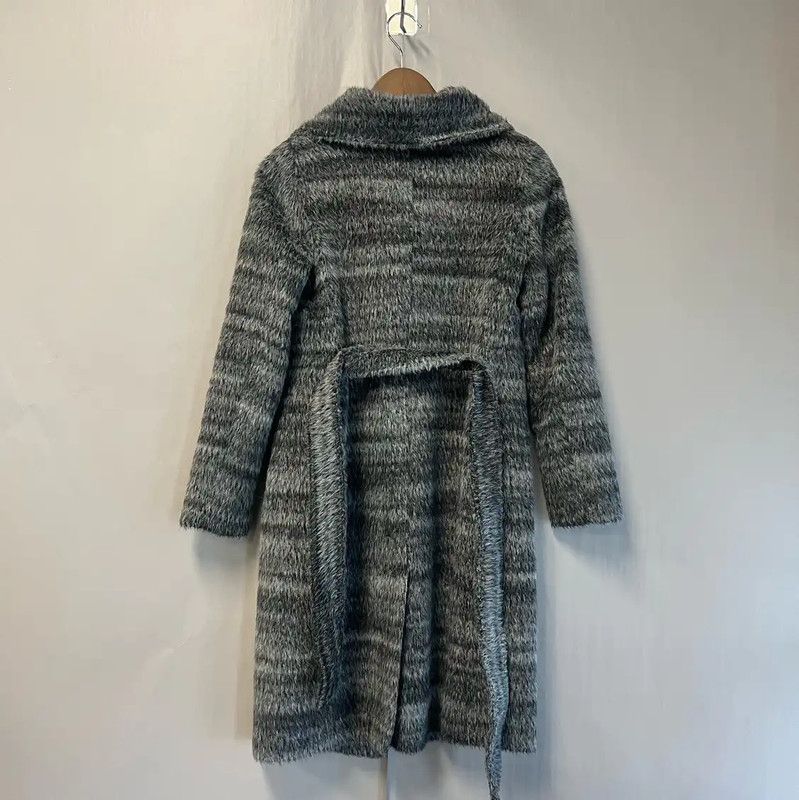 Max Mara MaxMara Gray Wool Ladies' Coat 0089 Size M / US 6-8 / IT 42-44 - 2 Thumbnail