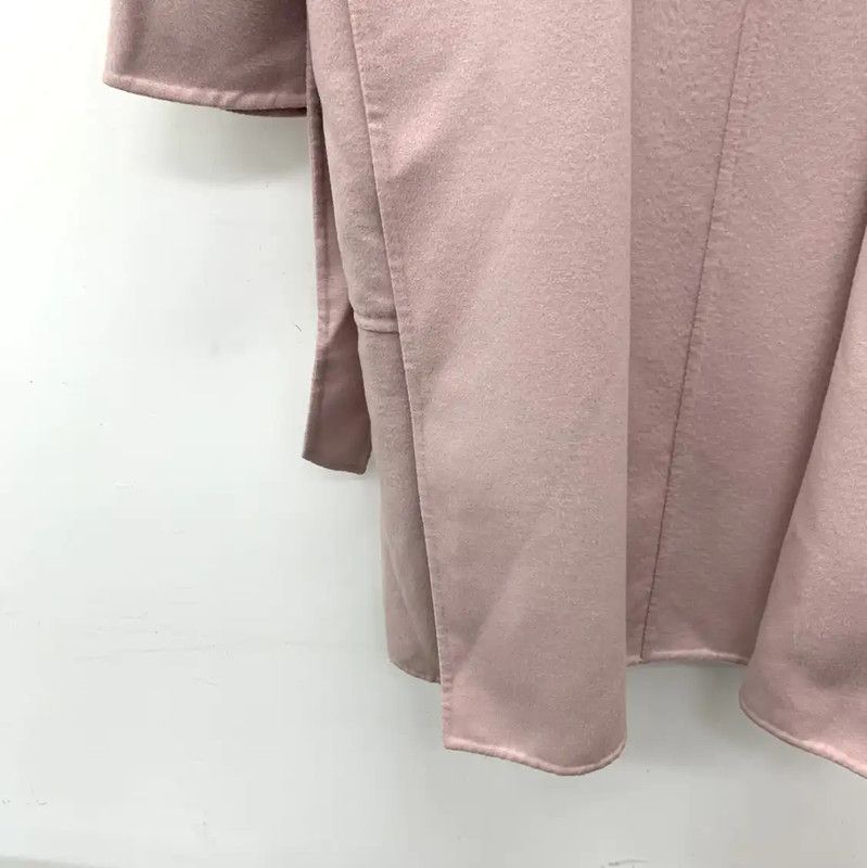 Max Mara MaxMara Pink Wool Women's Coat 0089 Size XXS / US 00 / IT 34 - 5 Thumbnail