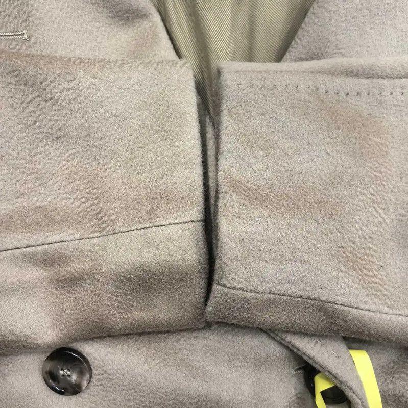 Max Mara MaxMara Brown Wool Women's Overcoat 0089 Size XS / US 0-2 / IT 36-38 - 5 Thumbnail