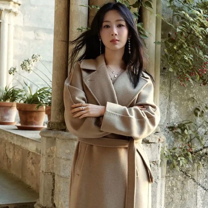 Max Mara MaxMara Brown Wool Women's Coat 0089 Size S / US 4 / IT 40 - 4 Thumbnail