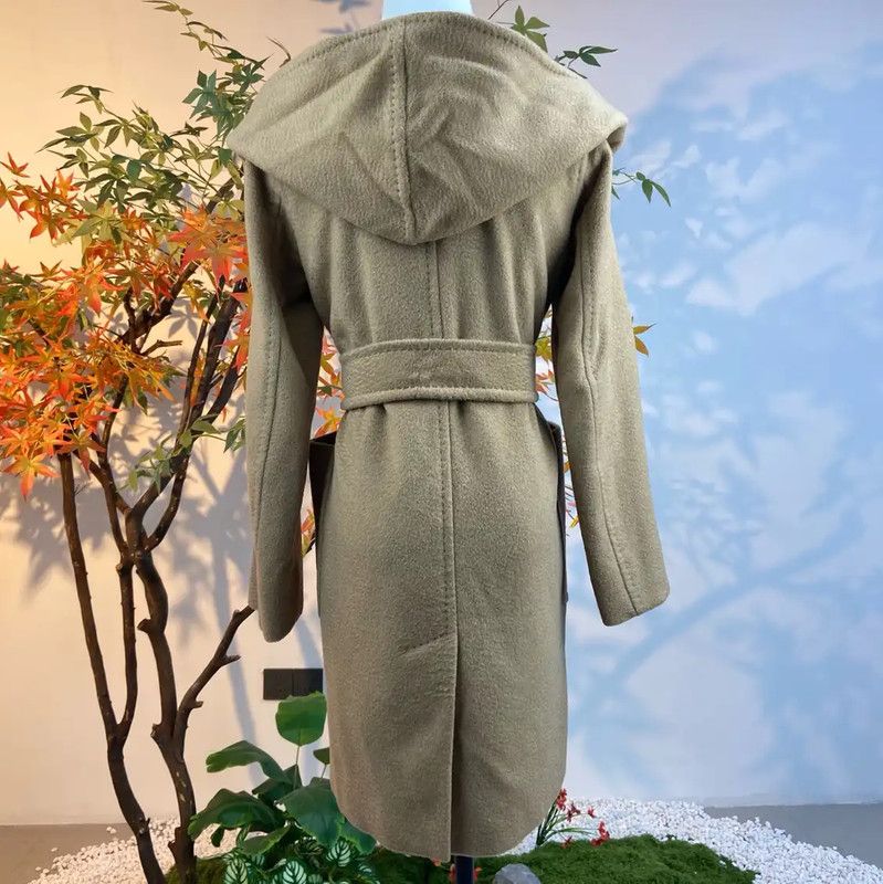 Max Mara MaxMara Camel Women's Coat 0089 Size XXS / US 00 / IT 34 - 2 Thumbnail