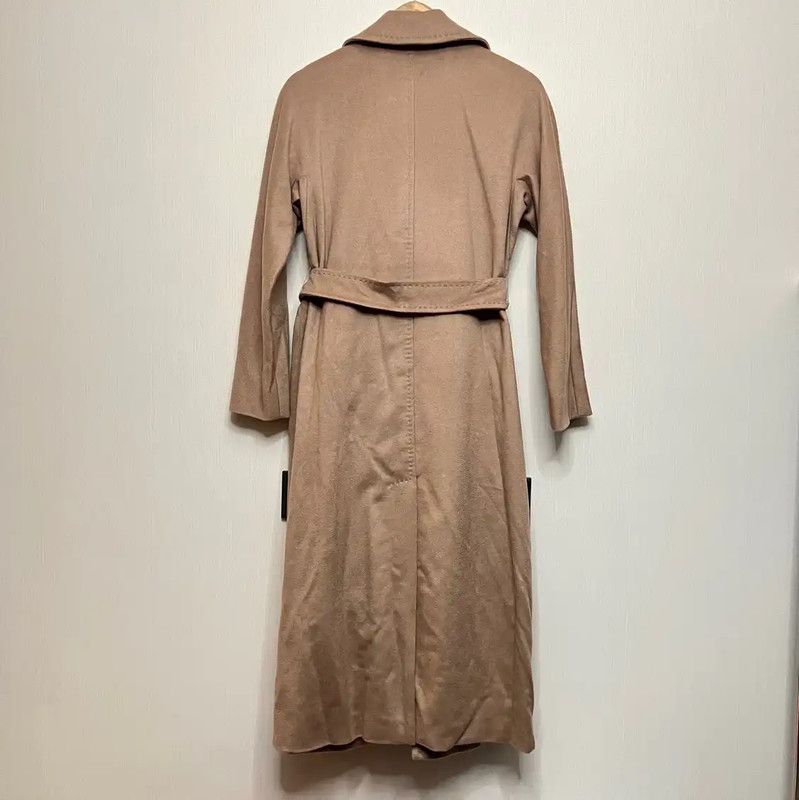Max Mara MaxMara Beige Wool Women's Coat 0089 Size L / US 10 / IT 46 - 2 Thumbnail