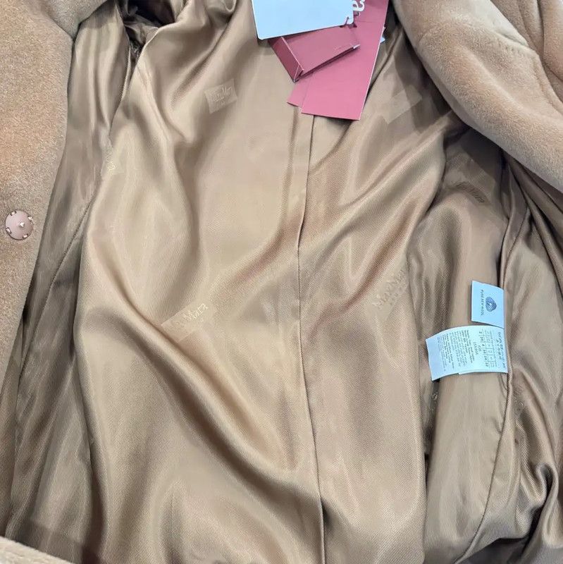 Max Mara MaxMara Brown Women's Coat Size XS 0089 Size XS / US 0-2 / IT 36-38 - 8 Thumbnail