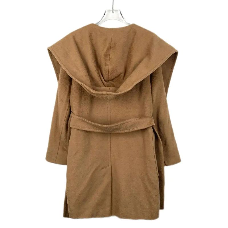 Max Mara MaxMara Brown Women's Coat in Size XS 0089 Size XS / US 0-2 / IT 36-38 - 2 Thumbnail