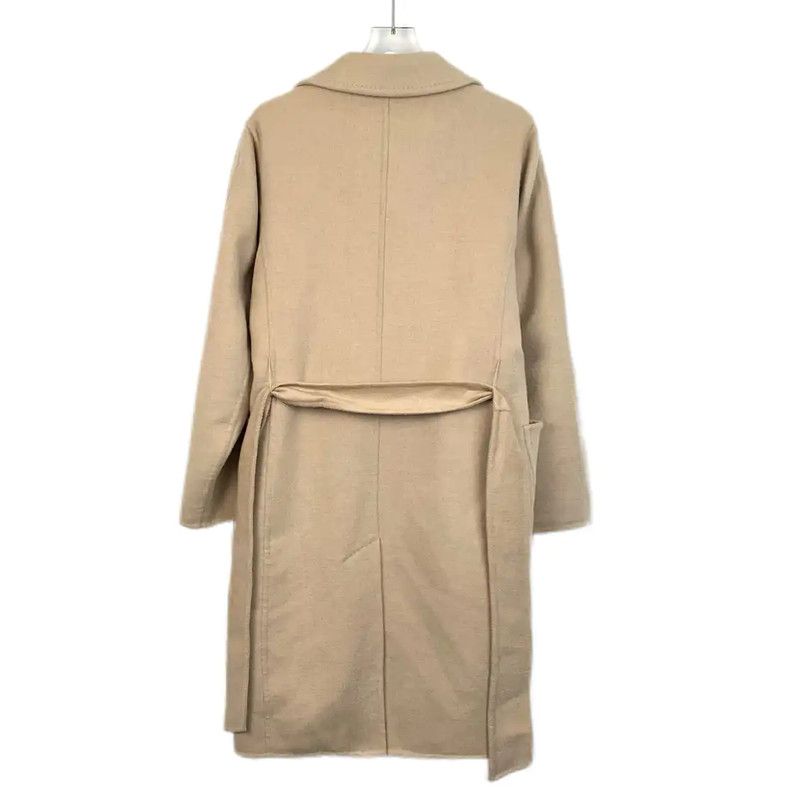 Max Mara MaxMara Brown Women's Coat 0089 Size M / US 6-8 / IT 42-44 - 2 Thumbnail