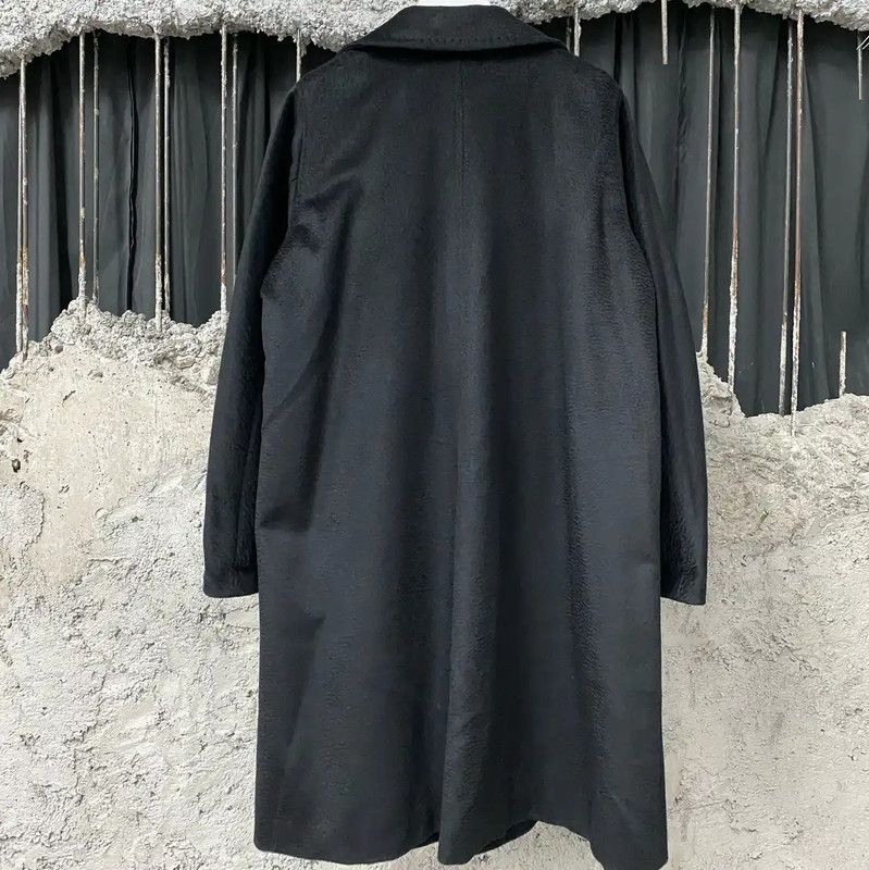 Max Mara MaxMara Classic Black Long Coat for Women 0089 Size XL / US 12-14 / IT 48-50 - 2 Thumbnail