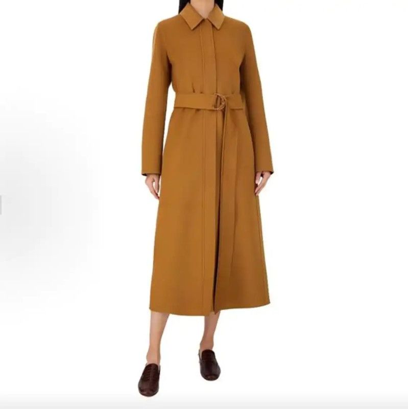 Max Mara MaxMara Camel Wool Women's Coat 0089 Size M / US 6-8 / IT 42-44 - 8 Thumbnail