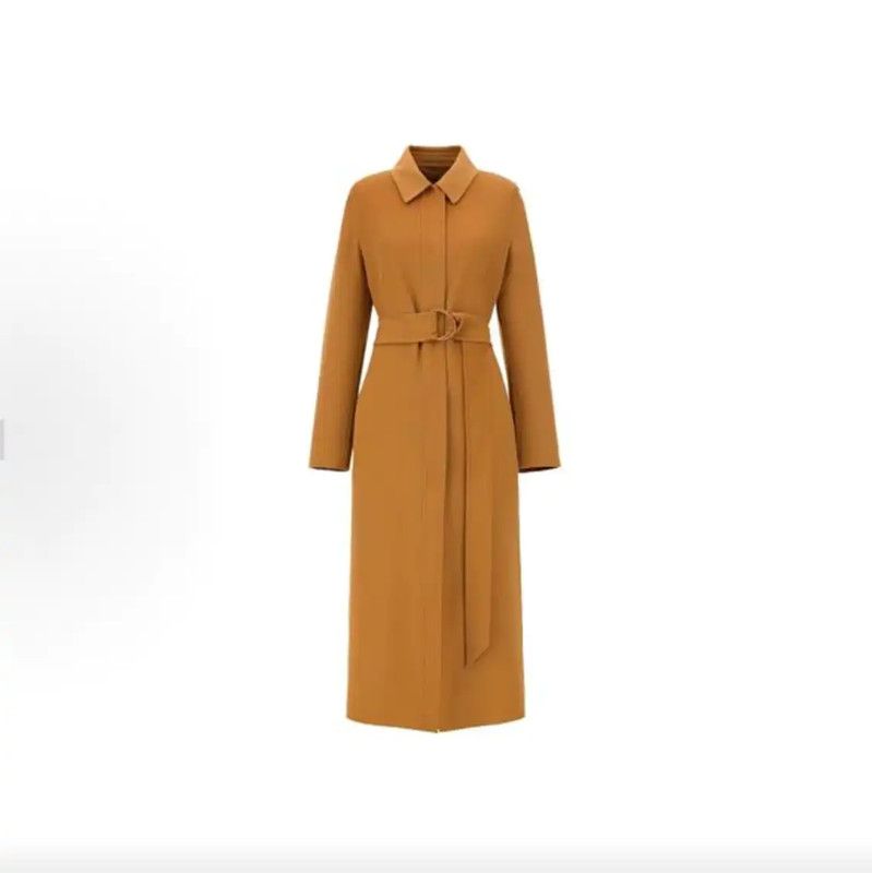 Max Mara MaxMara Camel Wool Women's Coat 0089 Size M / US 6-8 / IT 42-44 - 7 Thumbnail