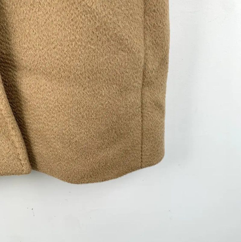 Max Mara MaxMara Brown Wool Women's Coat 0089 Size XXS / US 00 / IT 34 - 4 Thumbnail