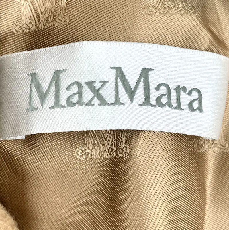 Max Mara MaxMara Brown Wool Women's Coat 0089 Size XXS / US 00 / IT 34 - 5 Thumbnail