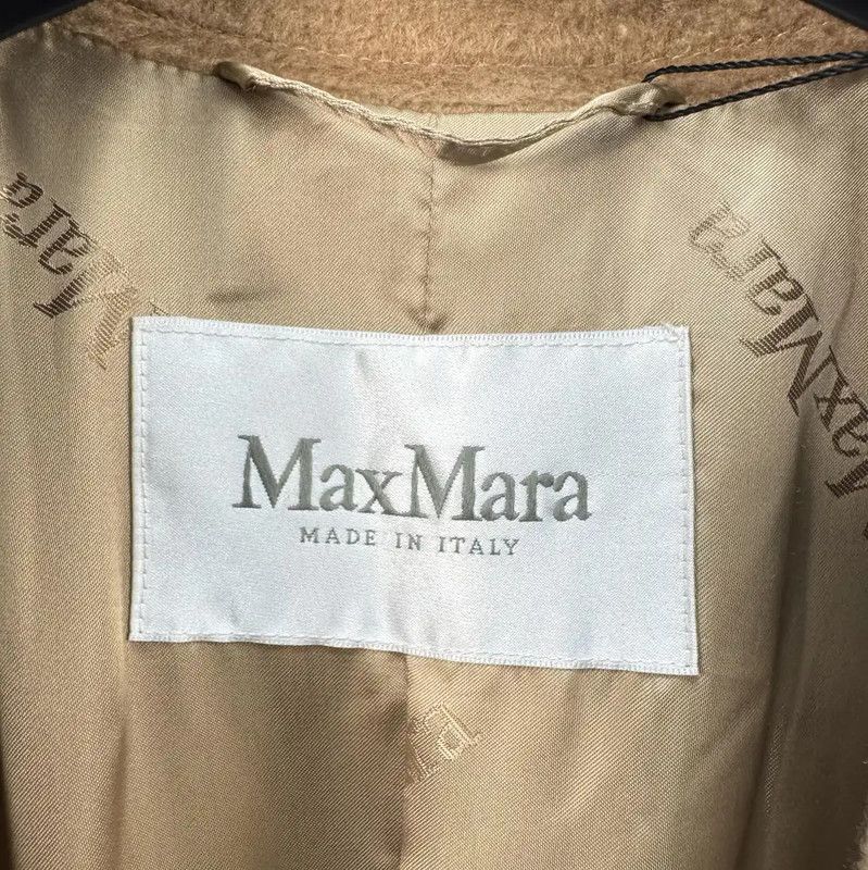 Max Mara MaxMara Camel Wool Blend Long Coat 0089 Size M / US 6-8 / IT 42-44 - 5 Thumbnail