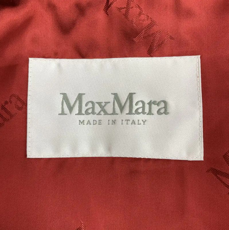 Max Mara MaxMara Stylish Red Women's Coat 0089 Size XXS / US 00 / IT 34 - 5 Thumbnail