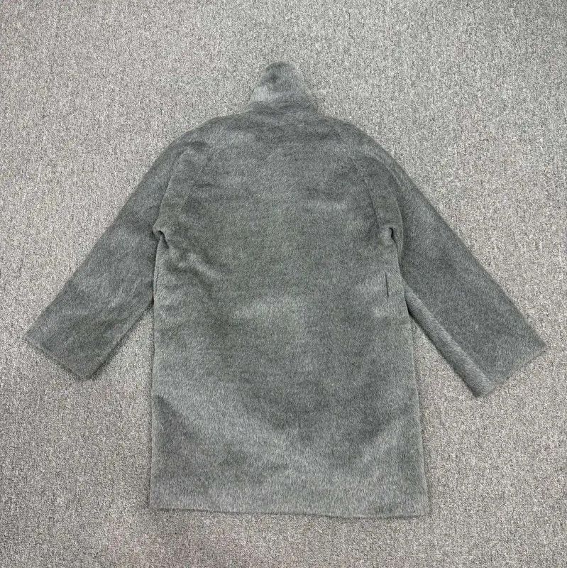 Max Mara MaxMara Gray Polyester Ladies Coat 0089 Size S / US 4 / IT 40 - 2 Thumbnail