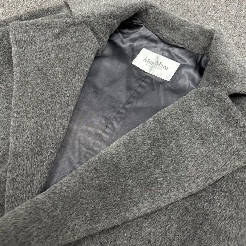 Max Mara MaxMara Gray Polyester Ladies Coat 0089 Size S / US 4 / IT 40 - 3 Thumbnail