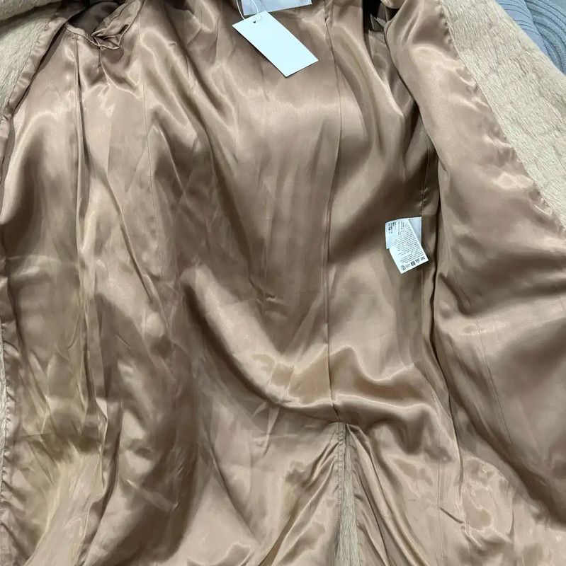 Max Mara MaxMara Chic Camel Alpaca Wool Coat 0089 Size S / US 4 / IT 40 - 4 Thumbnail