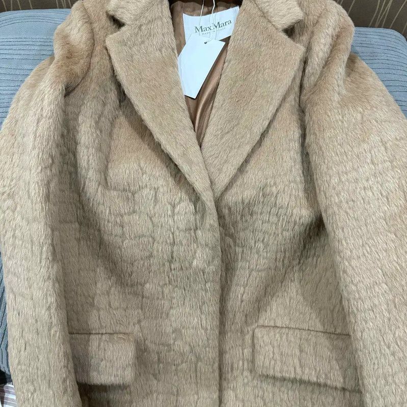 Max Mara MaxMara Chic Camel Alpaca Wool Coat 0089 Size S / US 4 / IT 40 - 3 Thumbnail