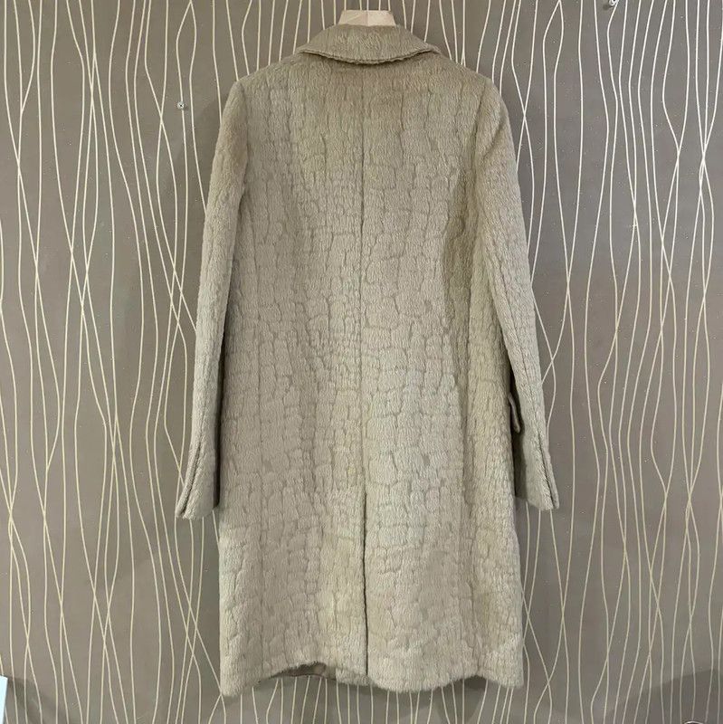 Max Mara MaxMara Chic Camel Alpaca Wool Coat 0089 Size S / US 4 / IT 40 - 2 Thumbnail