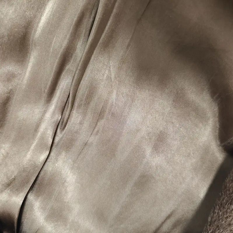 Max Mara MaxMara Brown Alpaca Wool Women's Coat 0089 Size L / US 10 / IT 46 - 6 Thumbnail