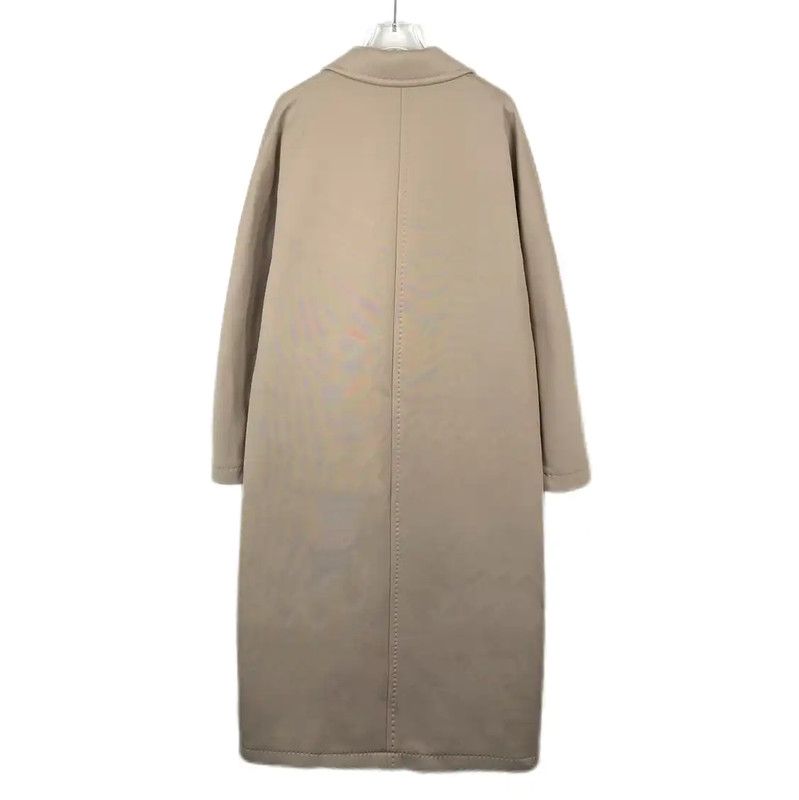 Max Mara MaxMara Women's Large Light Brown Coat 0089 Size L / US 10 / IT 46 - 2 Thumbnail