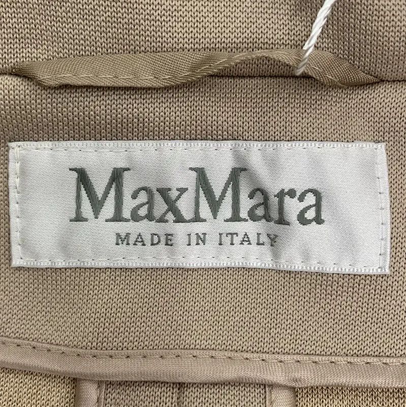 Max Mara MaxMara Women's Large Light Brown Coat 0089 Size L / US 10 / IT 46 - 6 Thumbnail