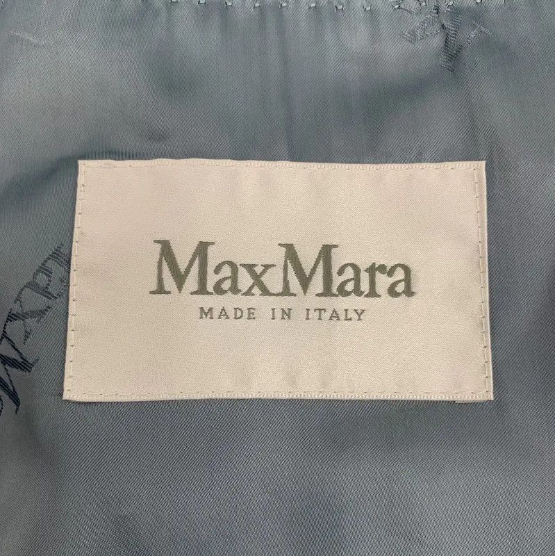 Max Mara MaxMara Elegant Blue Women's Coat 0089 Size XS / US 0-2 / IT 36-38 - 5 Thumbnail