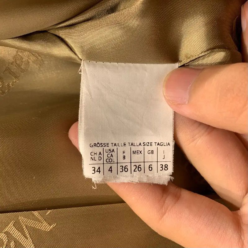 Max Mara MaxMara Women’s Wool Coat in Light Brown 0089 Size ONE SIZE - 6 Thumbnail