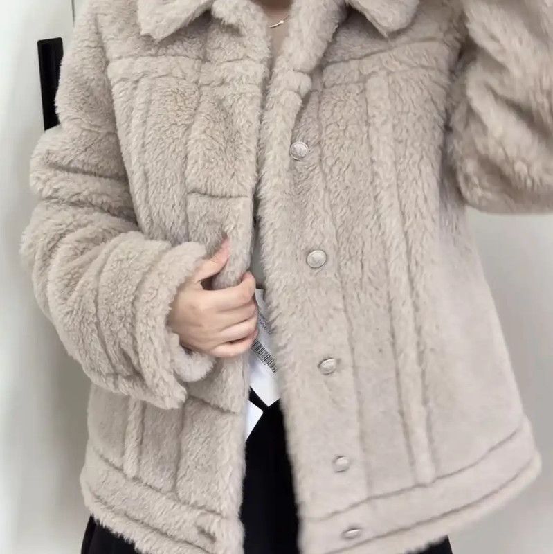 Max Mara MaxMara Gray Wool Women's Jacket 0089 Size S / US 4 / IT 40 - 2 Thumbnail