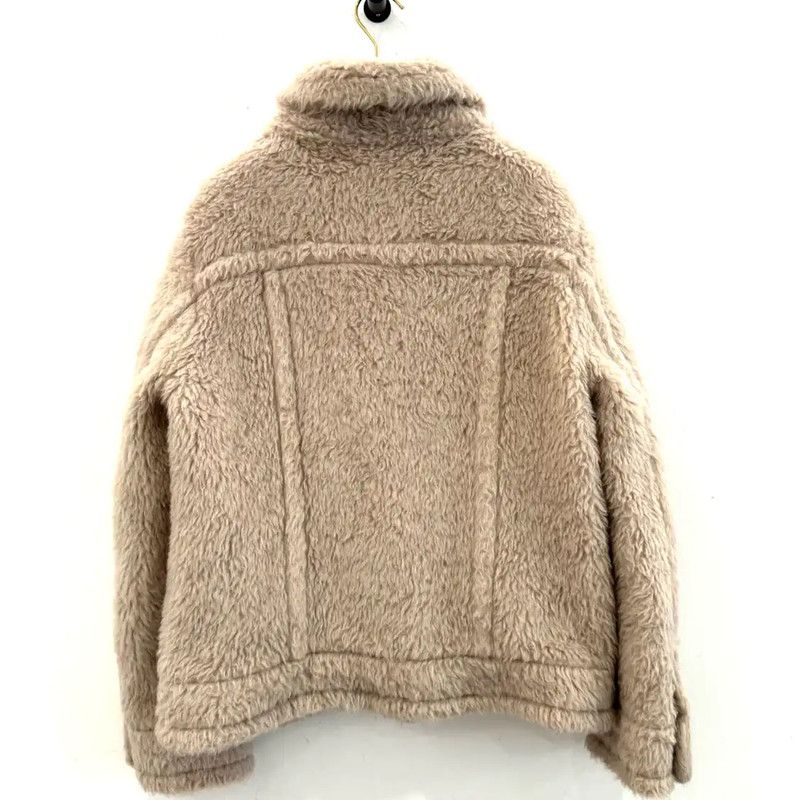 Max Mara MaxMara Gray Wool Women's Jacket 0089 Size S / US 4 / IT 40 - 3 Thumbnail