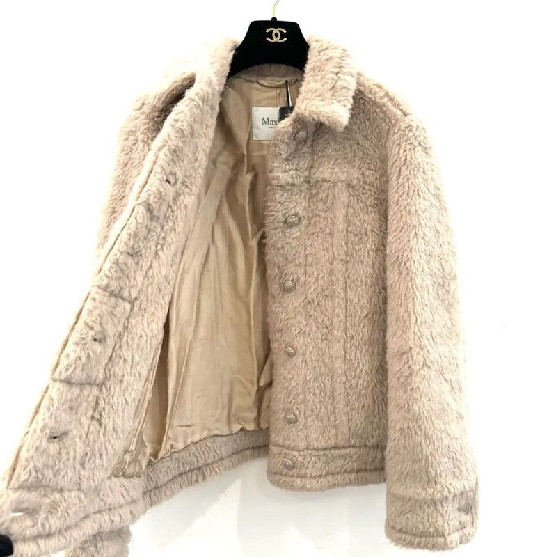 Max Mara MaxMara Gray Wool Women's Jacket 0089 Size S / US 4 / IT 40 - 4 Thumbnail