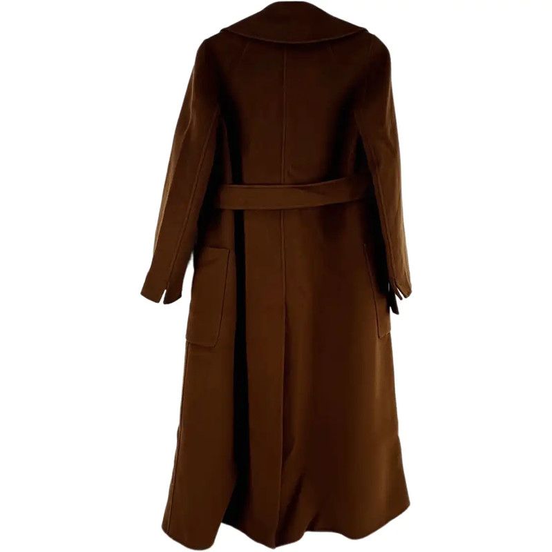 Max Mara MaxMara Brown Cashmere Women's Coat 0089 Size S / US 4 / IT 40 - 2 Thumbnail