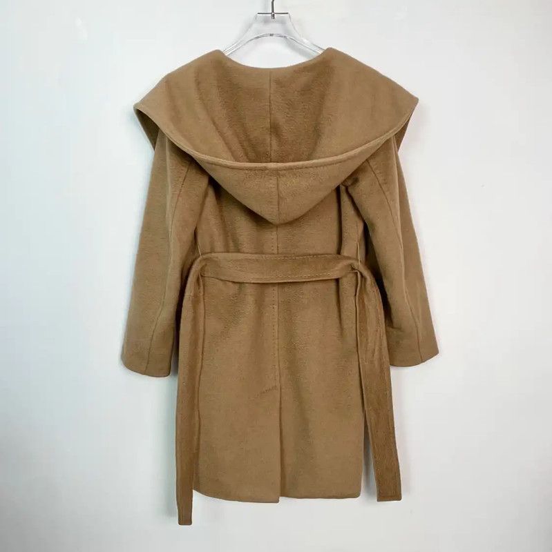 Max Mara MaxMara Camel Color Women's Cotton Coat 0089 Size S / US 4 / IT 40 - 2 Thumbnail