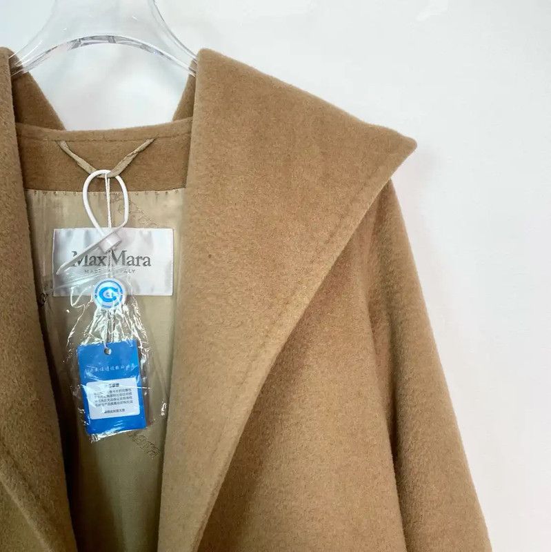 Max Mara MaxMara Camel Color Women's Cotton Coat 0089 Size S / US 4 / IT 40 - 3 Thumbnail