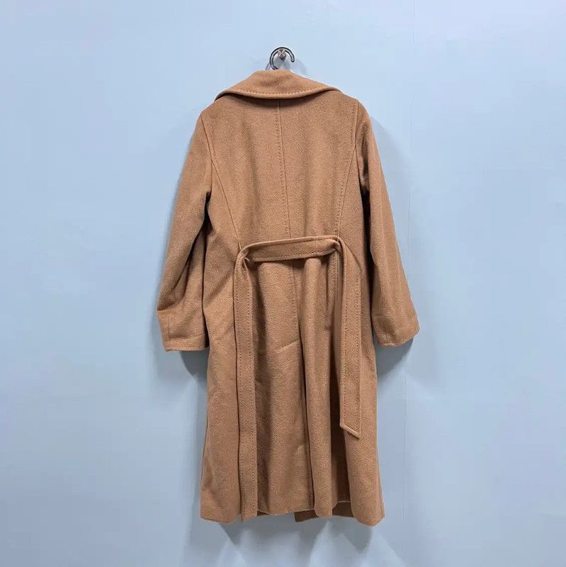 Max Mara MaxMara Camel Alpaca Wool Women's Coat 0089 Size L / US 10 / IT 46 - 2 Thumbnail