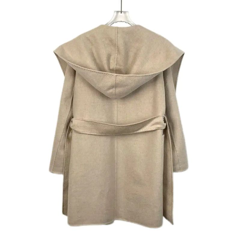 Max Mara MaxMara Brown Cashmere Women's Coat 0089 Size S / US 4 / IT 40 - 2 Thumbnail
