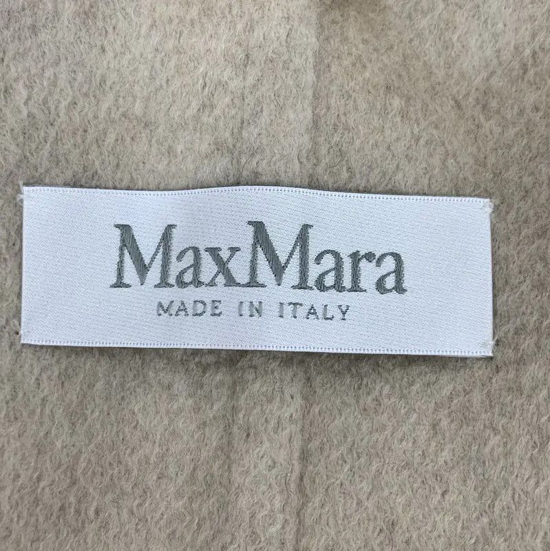 Max Mara MaxMara Beige Cashmere Women's Coat 0089 Size ONE SIZE - 5 Thumbnail