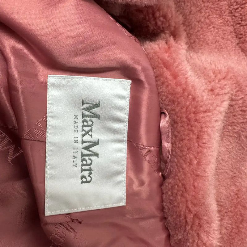 Max Mara MaxMara Rose Alpaca Wool Coat for Women 0089 Size XS / US 0-2 / IT 36-38 - 6 Thumbnail