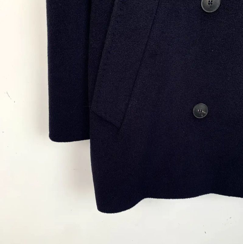 Max Mara MaxMara Navy Women's Coat Size M 0089 Size M / US 6-8 / IT 42-44 - 4 Thumbnail