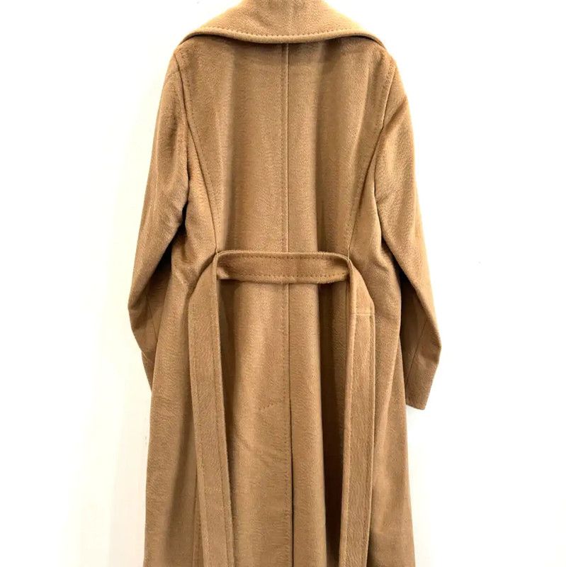 Max Mara MaxMara Camel Polyester Women's Coat 0089 Size S / US 4 / IT 40 - 2 Thumbnail