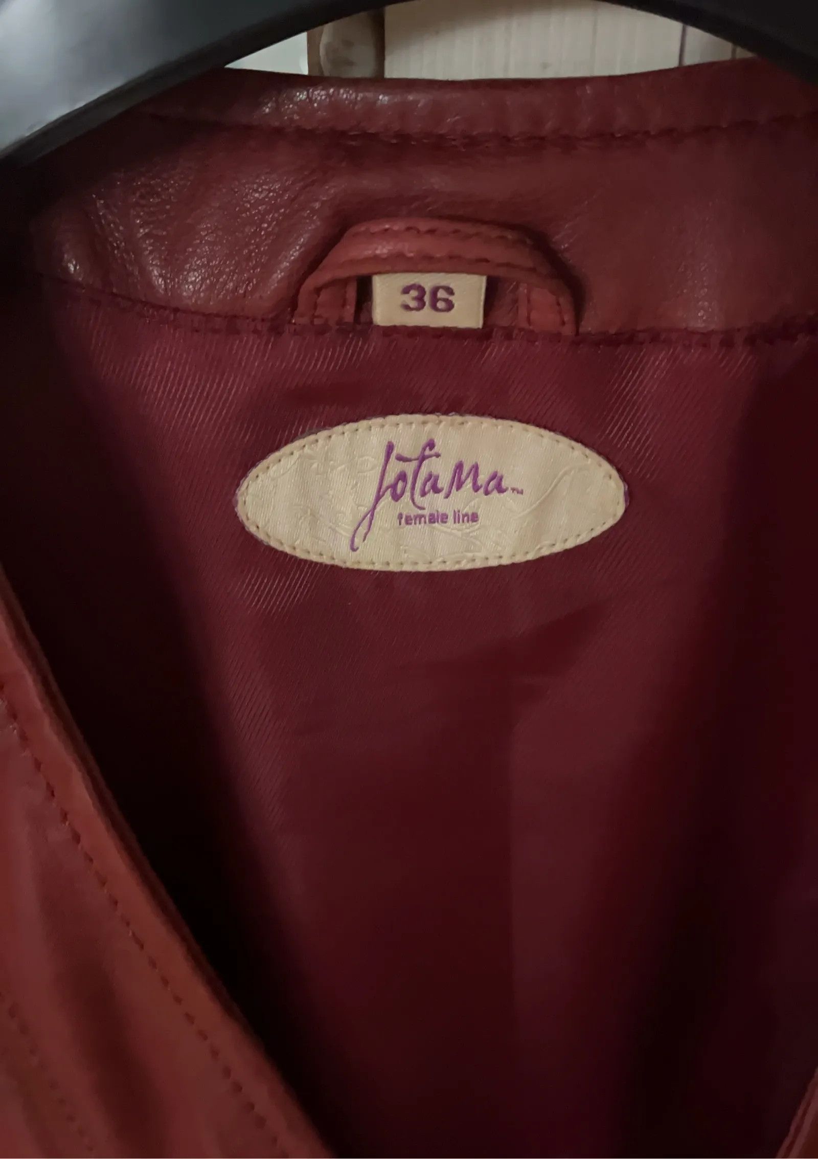 JOFAMA Jofama Leather Jacket Size XS / US 0-2 / IT 36-38 - 2 Thumbnail