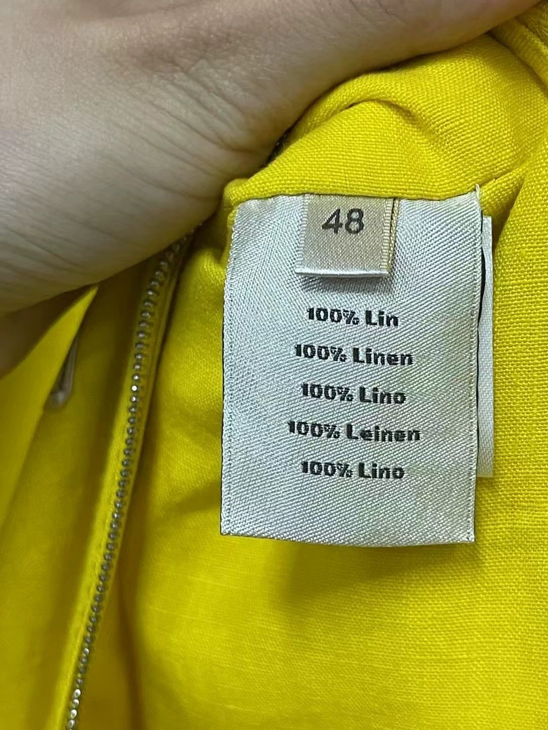 Hermes Hermes Yellow Zip Jacket Coat - dmc Size US M / EU 48-50 / 2 - 7 Thumbnail