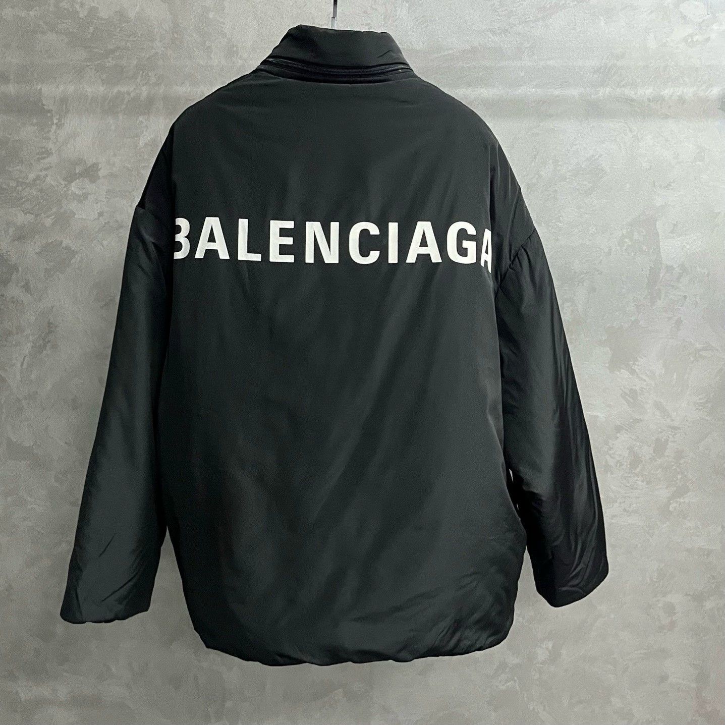 Balenciaga Balenciaga Black Zip Stand Collar Jacket - dmc Size US L / EU 52-54 / 3 - 2 Thumbnail