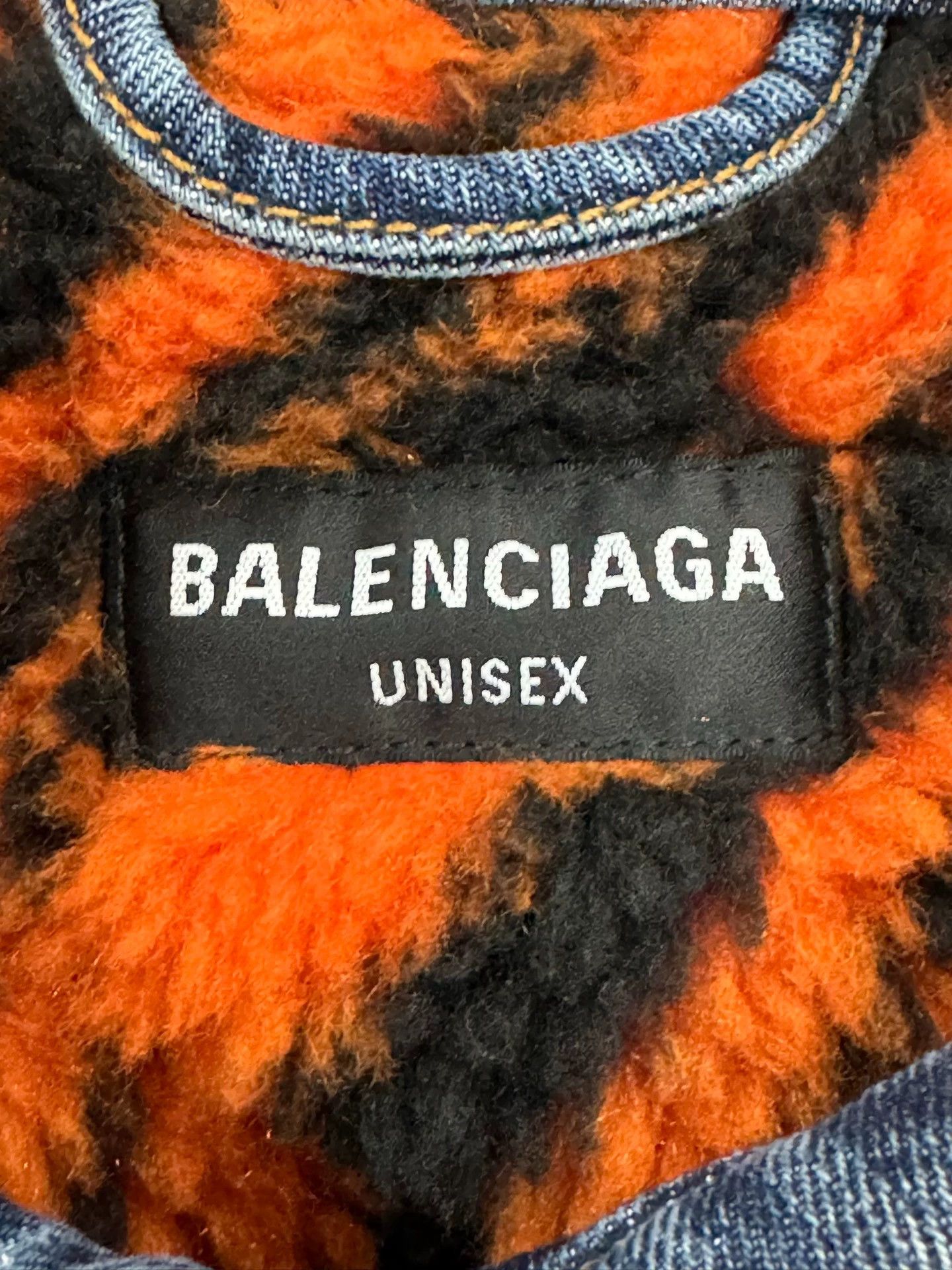 Balenciaga Balenciaga Tiger Denim Jacket - dmc Size US M / EU 48-50 / 2 - 7 Thumbnail